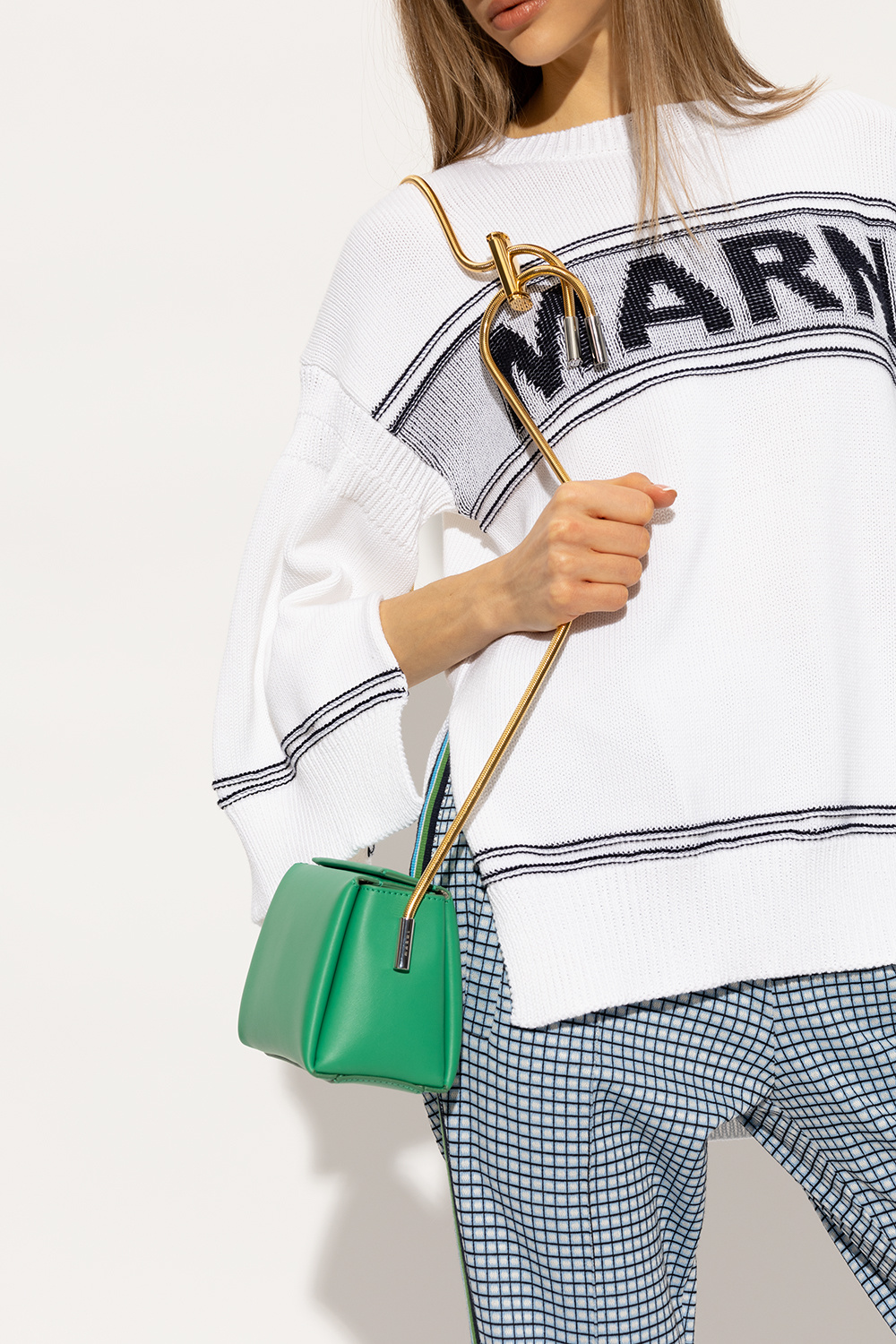 SchaferandweinerShops SX - MARNI BUTY NA PLATFORMIE - Green